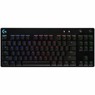 LOGITECH G PRO TKL Corded Mechanical Gaming Keyboard - BLACK - UK - USB - CLICKY