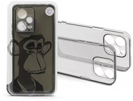Haffner HF272622 Xiaomi Redmi Note 12 Pro+ 5G Gray Monkey átlátszó szilikon hátlap