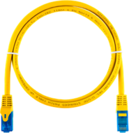 NIKOMAX Patch kábel UTP, CAT6, LSZH, Essential Series, 1m, sárga