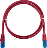 NIKOMAX Patch kábel UTP, CAT6, LSZH, Essential Series, 2m, piros