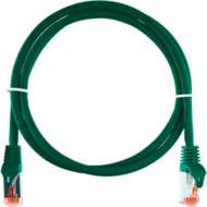 NIKOMAX Patch kábel S/FTP CAT6a LSOH, Essential Series, 5m, zöld