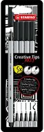 Stabilo Creative Tips ARTY BLACK 5 db-os filckészlet