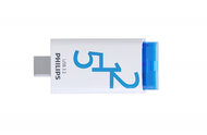 Philips pendrive USB 3.2 Gen 1 512GB USB-C Ocean Blue