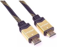 PREMIUMCORD kábel HDMI High Speed, Ethernet, Gold plated, 4K, M/M, 1,5m, fekete