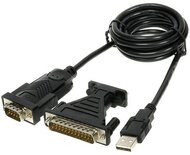PREMIUMCORD kábel USB 2.0 - RS232, FTDI Chipset, 1,5m, fekete