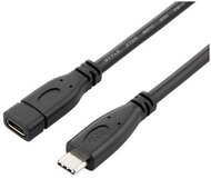 PREMIUMCORD Kábel USB 3.2 Gen2, hosszabbító, C - C, M/F, 1,5m, fekete