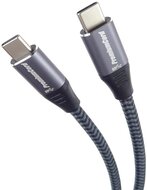PREMIUMCORD Kábel USB 3.2 Gen 1, C - C, M/M, 1m, szürke