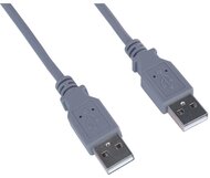 PREMIUMCORD Kábel USB 2.0 A - A, M/M, 5m, szürke