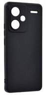Szilikon telefonvédő (matt) FEKETE Xiaomi Redmi Note 13 Pro Plus 5G