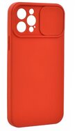 Szilikon telefonvédő (matt, mikrofiber plüss belső, kameravédő) PIROS Apple iPhone 12 Apple iPhone 12 Pro