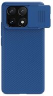 NILLKIN CAMSHIELD műanyag telefonvédő (szilikon keret, ütésállóság, kameravédő, csíkos) SÖTÉTKÉK Xiaomi Poco X6 Pro 5G
