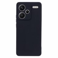 Szilikon telefonvédő (ultravékony) FEKETE Xiaomi Redmi Note 13 Pro Plus 5G