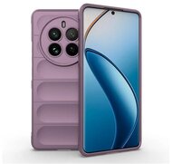 Szilikon telefonvédő (ütésállóság, kameravédő, 3D) LILA Realme 12 Pro Realme 12 Pro Plus