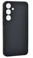Szilikon telefonvédő (ultravékony) FEKETE Samsung Galaxy S24 (SM-S921)