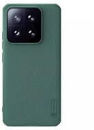 NILLKIN SUPER FROSTED PRO műanyag telefonvédő (ütésállóság, gumírozott, érdes felület) SÖTÉTZÖLD Xiaomi 14 5G