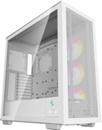 DeepCool Számítógépház - MORPHEUS WH (fehér, moduláris, 1x420mm venti,Mini-ITX /M-ATX /ATX /E-ATX, 4xUSB3.0, 1xUSB-C)