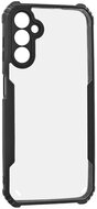 Szilikon telefonvédő (ütésállóság, légpárnás sarok, akril hátlap, kameravédő) FEKETE Samsung Galaxy A54 5G (SM-A546)