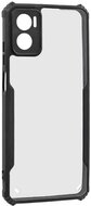 Szilikon telefonvédő (ütésállóság, légpárnás sarok, akril hátlap, kameravédő) FEKETE Motorola Moto E22 (XT2239) Motorola Moto E22i