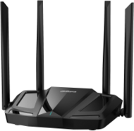 Dahua Router WiFi AC1200 - AC12 (300Mbps 2,4GHz + 867Mbps 5GHz; 4port 1Gbps)