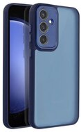 Szilikon telefonvédő (ütésállóság, akril hátlap, kameravédő) SÖTÉTKÉK Samsung Galaxy A15 (SM-A155) Samsung Galaxy A15 5G (SM-A156)