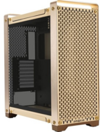InWin DUBILI Assembled táp nélküli ablakos Full Tower számítógépház arany