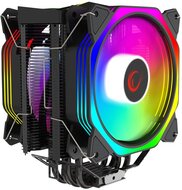 Rampage CPU Cooler - OCTAGON C60 (max dB, 96,84 m3/h, 4 pin csatlakozó, 2x12cm, A-RGB, LED)