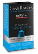 Caffé Corsini DCC432 KÁVÉKAPSZULA NESPRESSO KOMPATIBILIS KOFFEINMENTES GRAN RISERVA DECAFFEINATED