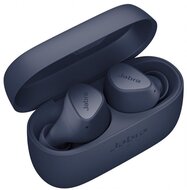 JABRA ELITE 4 bluetooth fülhallgató SZTEREO (v5.2, TWS, mikrofon, aktív zajszűrő, IP55 + töltőtok) SÖTÉTKÉK
