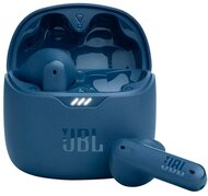 JBL TUNE FLEX bluetooth fülhallgató SZTEREO (v5.2, TWS, mikrofon, aktív zajszűrő, IPX4 + töltőtok) KÉK