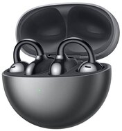 HUAWEI FREECLIP bluetooth fülhallgató SZTEREO (v5.3, TWS, fülre akasztható, mikrofon, zajszűrő + töltőtok) FEKETE