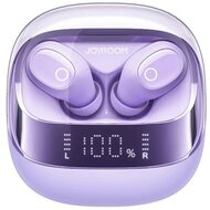 JOYROOM JDOTS bluetooth fülhallgató SZTEREO (v5.3, TWS, mikrofon, zajszűrő, LED kijelző + töltőtok) LILA