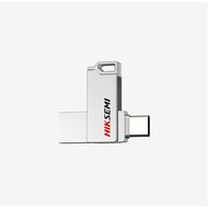 Hikvision HIKSEMI Pendrive - SYNC, 128GB, USB3.2 - Type-C, Ezüst