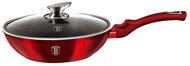 Berlinger Haus BH/1265N Metallic Line Burgundy Edition 28 cm fedővel, wok