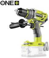 Ryobi 18V One Plus™ szénkefementes ütvefúró csavarbehajtó, övcsipesszel, akkumulátor és töltő nékül - R18PD7-0