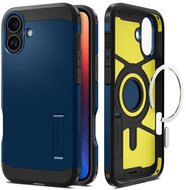 SPIGEN TOUGH ARMOR MAG műanyag telefonvédő (ütésállóság, MagSafe) SÖTÉTKÉK Apple iPhone 16 Plus