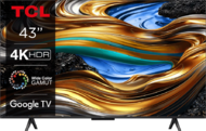 TCL 43P755 LED TV, UHD, 4k, FullHD, smart, Google TV