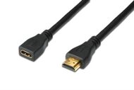 Digitus HDMI M - HDMI F Hosszabbítókábel Fekete 2m