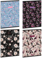 Ars Una Flowery-Mix 24 (5424) A5 extra kapcsos vonalas füzet