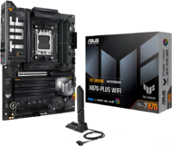 ASUS TUF GAMING X870-PLUS WIFI AM5 ATX gaming MB - AMD X870 4xDIMM DDR5 4xM.2 2xSATA PCIe 5.0 2.5Gb Ethernet WiFi 7 + Bluetooth 1xHDMI 2xUSB4 40Gbps ports (USB Type-C) with Aura Sync