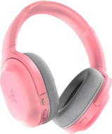 Razer Barracuda Pink, Wireless Multi-platform Gaming and Mobile Headset, Razer TriForce 50mm Drivers, Dual Integrated Noise-Cancelling mics, Pressure-Relieving Memory Foam, THX Spatial Audio, 40hrs, Type-C, Compatible with PC, PlayStation,