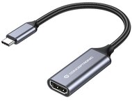 Conceptronic Kábel - ABBY09G (USB-C to HDMI, 4K/60Hz, szürke)