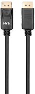 S-Link Kábel - SLX-460 (DisplayPort kábel, 4K, apa/apa, aranyozott, 1,5m)