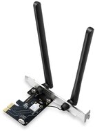 Mercusys Hálózati adapter WiFi AXE5400 - MA86XE (PCIe; 2402Mbps 6GHz + 2402Mbps 5GHz + 574Mpbs 2,4GHz; BT5.2; WPA3)