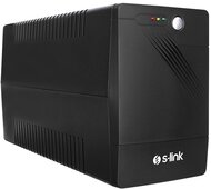 S-Link szünetmentes 2000VA - MIGHT U200 (2000VA, 12V9Ah*2, 1200W, Line-Interactive, 4 schuko)