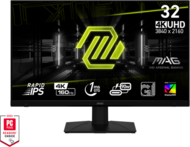 MSI Monitor GAMING MAG 322UPF 32" UHD, 3840x2160, 160Hz IPS 16:9, 1000:1 CR, 440cd/m2, 1 ms, HDMI, DP, USB-C, Black