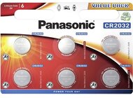 Panasonic CR-2032EL/6BW PANASONIC GOMBELEM LÍTHIUM CR2032, 6DB