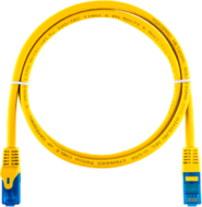 NIKOMAX Patch kábel UTP, CAT6, LSZH, Essential Series, 0,3m, sárga