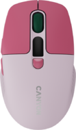 CANYON mouse MW-26 LCD Silent Dual Mode Wireless Pink