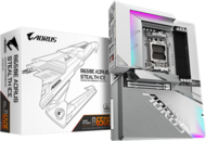 GIGABYTE Alaplap AM5 B650E AORUS STEALTH ICE AMD B650, ATX