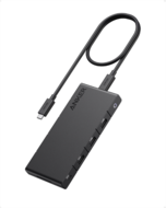 ANKER USB HUB 364 10-in-1, USB-C, Dual 4K HDMI, 2xUSB3.2, 1xLAN, 2xUSB2.0, SD kártyaolvasóval - A83A2G11